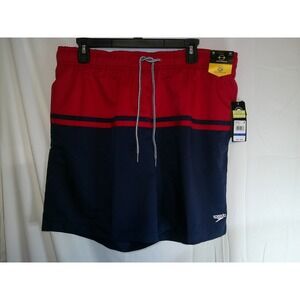 Speedo Swim Trunks UPF 50+‎ Sun Protection 2-Way Stretch Shorts XL $30 NWT